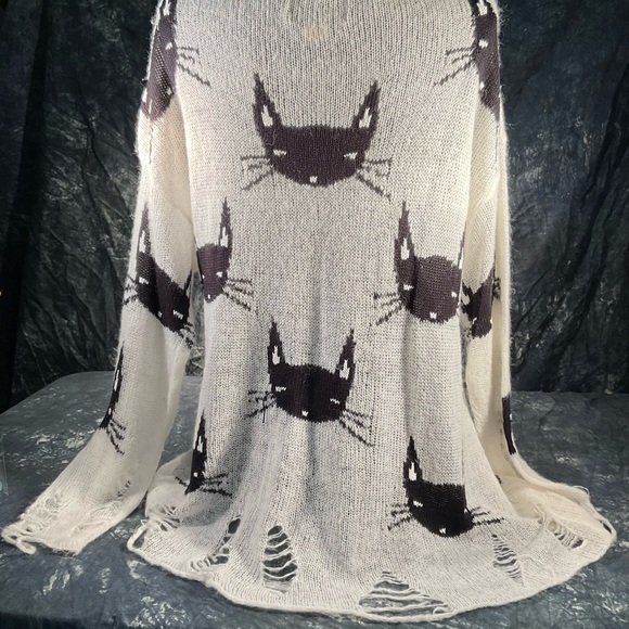 Rare Wildfox cat sweater - Picture 3 of 4